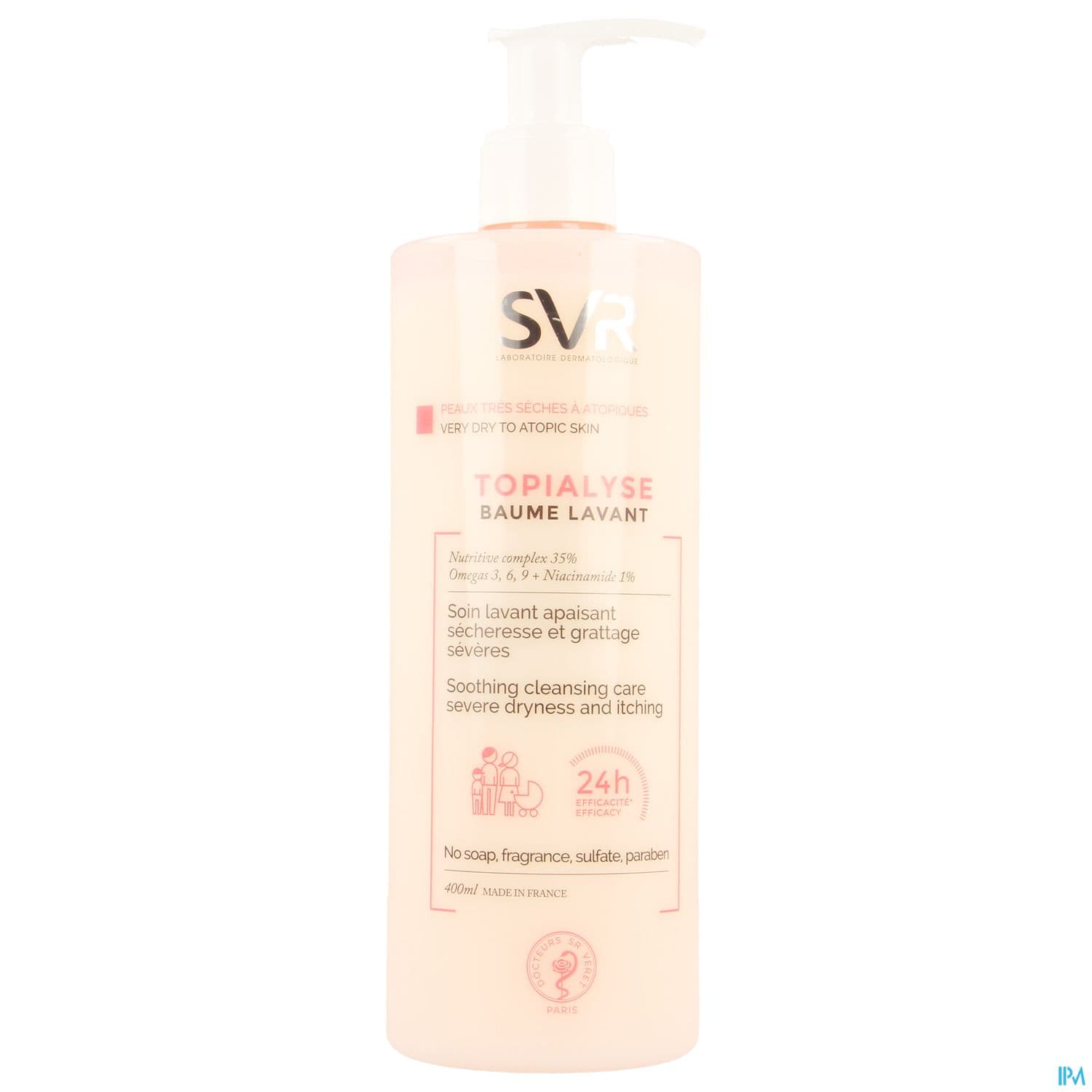 SVR TOPIALYSE BAUME LAVANT 400ML
