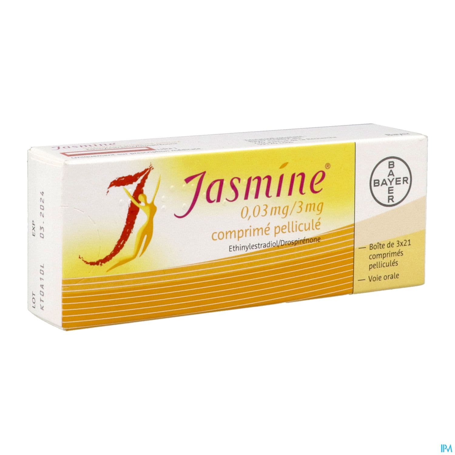 Jasmine 0mg03/3mg Comprime 21 X3