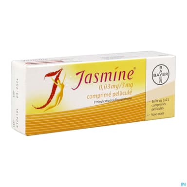Jasmine 0mg03/3mg Comprime 21 X3