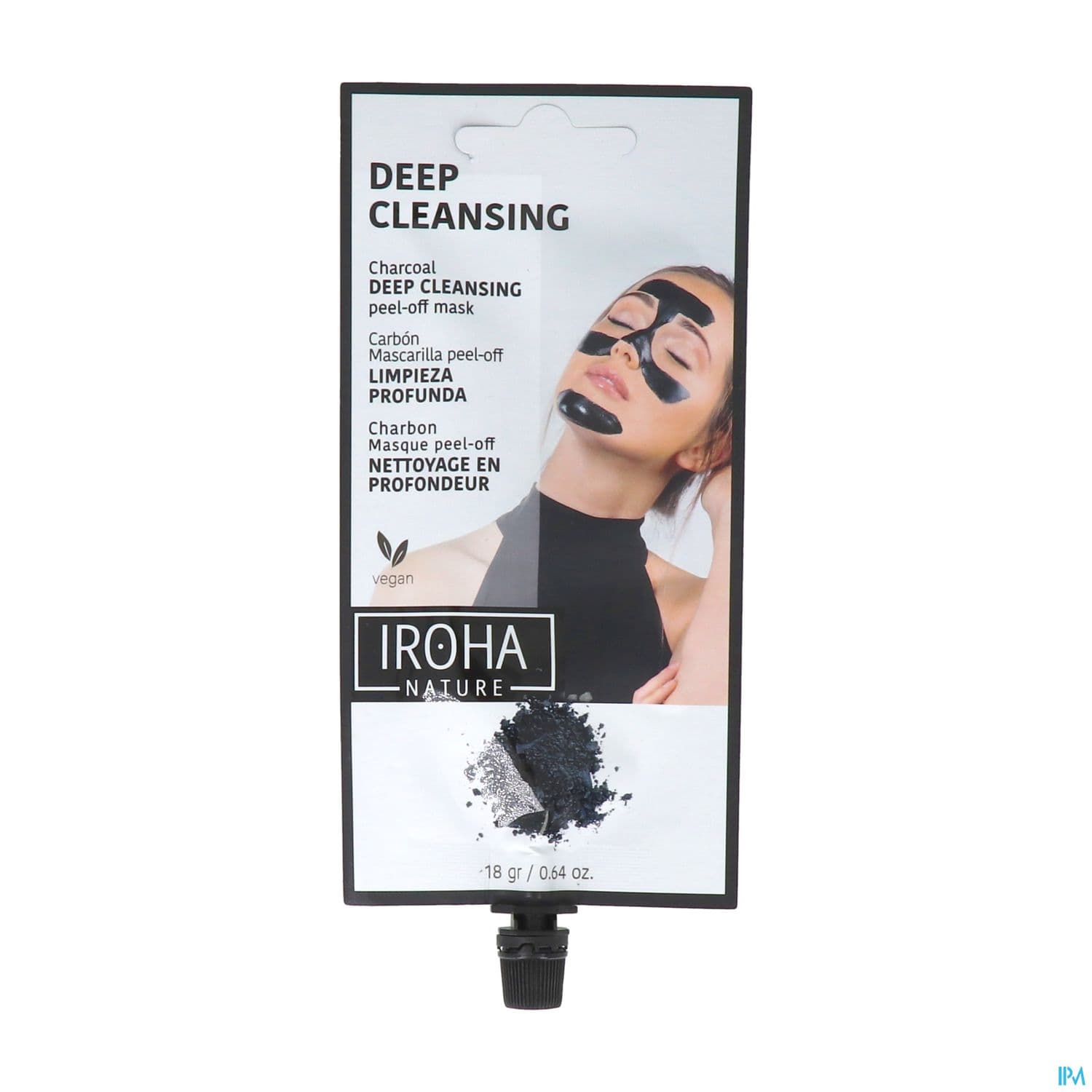 Iroha Collection Detox Masque Peel Off Charbon 25g