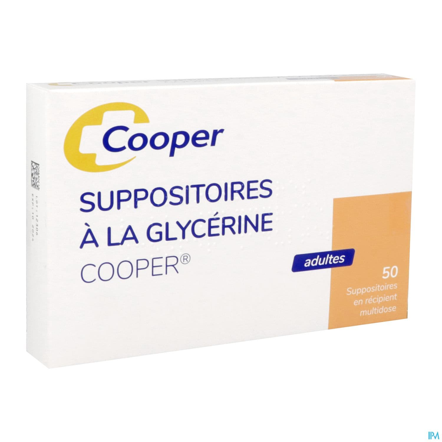 Cooper Suppositoire Glycerine Adulte 50