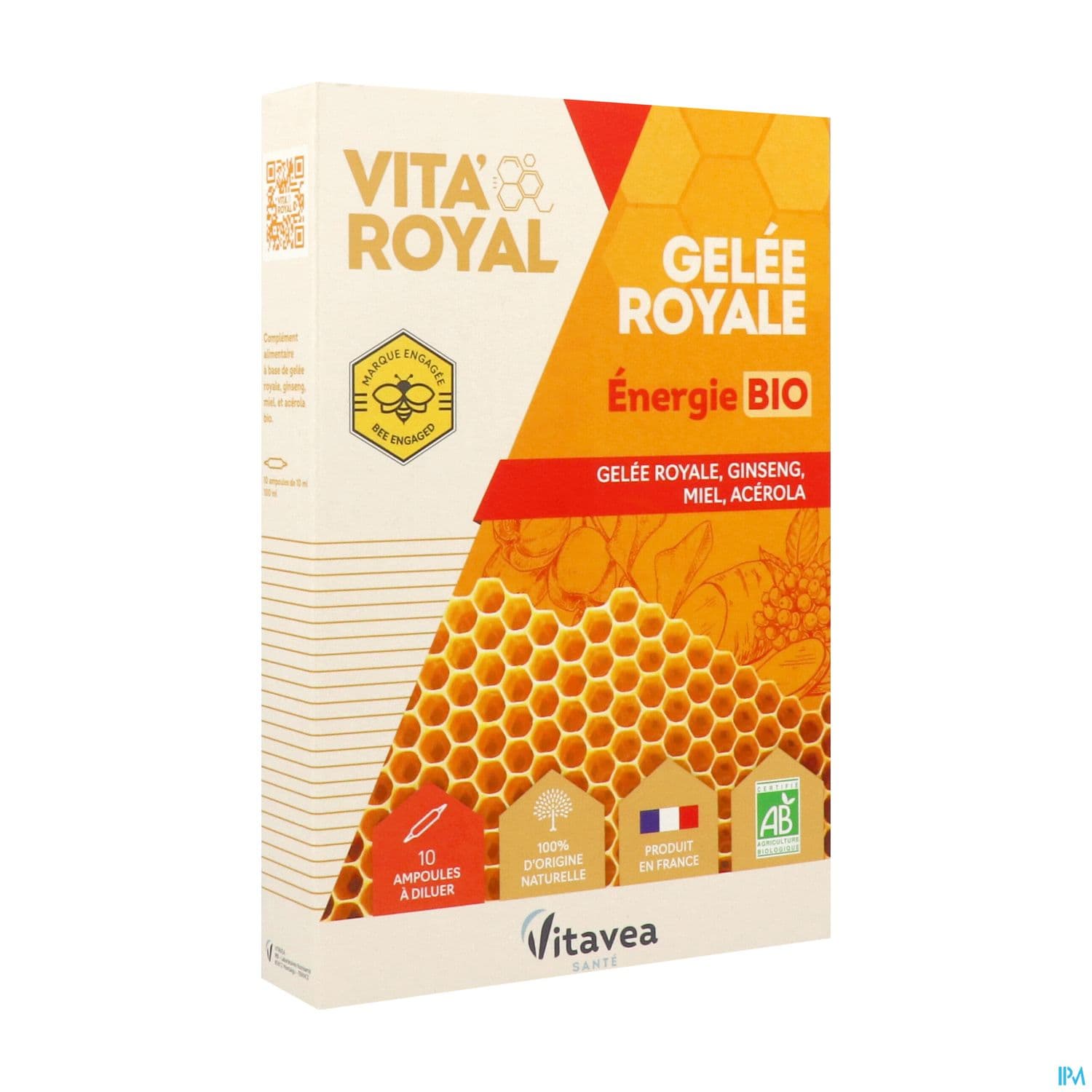 VITA ROYAL ENERGIE 10 AMPOULES