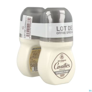 Roge Cavailles Deodorant Intense Lp 48h Roll On 50ml X2