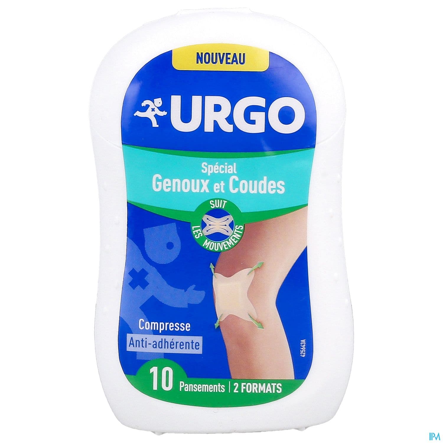 Urgo Pansement Special Genou Coude 2formats 10
