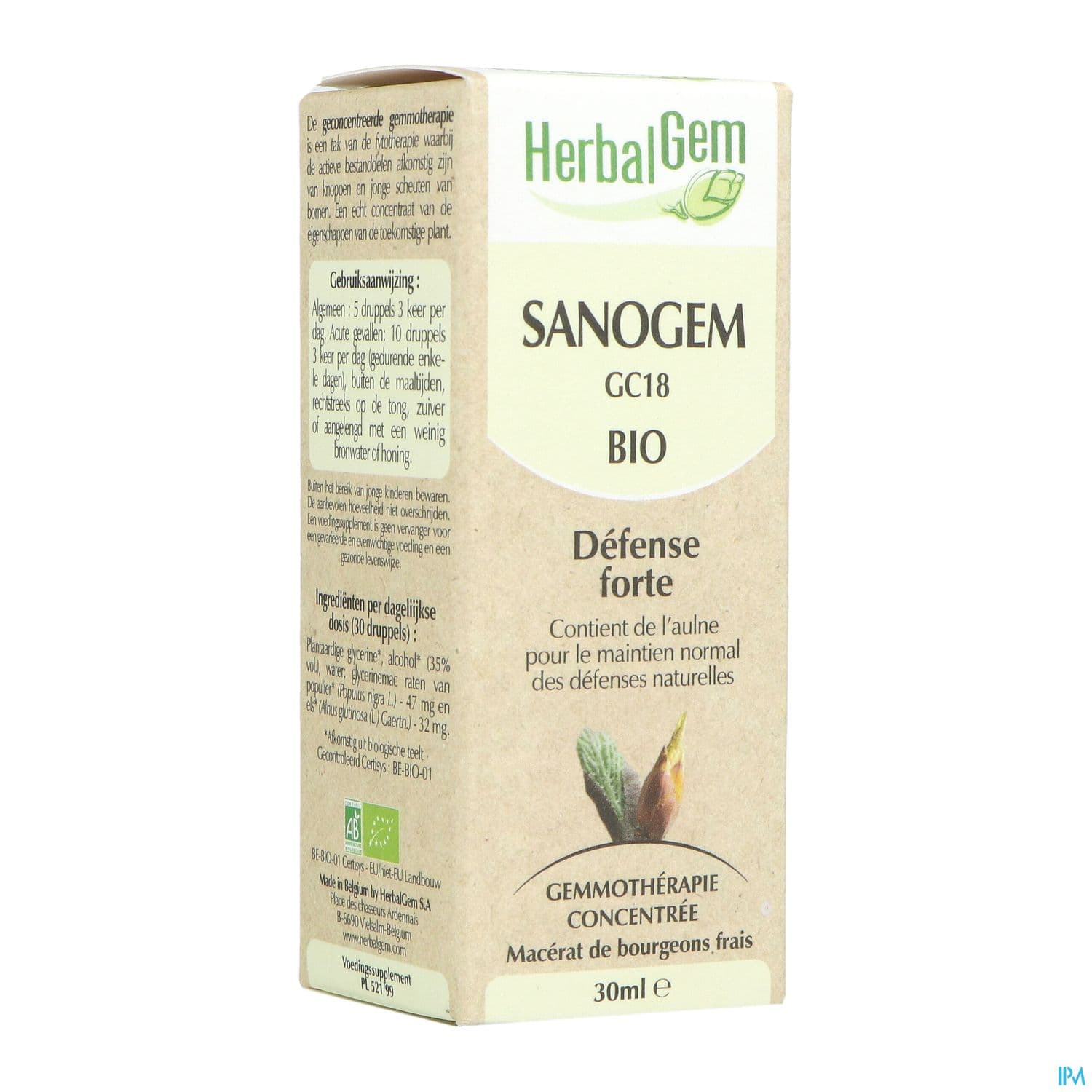 HERBALGEM SANOGEM BIO 30ML