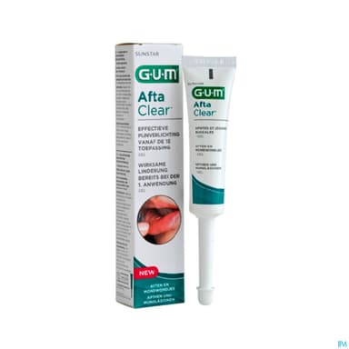 GUM AFTACLEAR GEL 10ML 2400