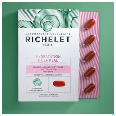 Richelet Hydratation De La Peau Capsule 60