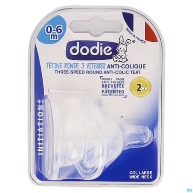DOD TET INIT+ ROND 0-6M SIL DEB 2