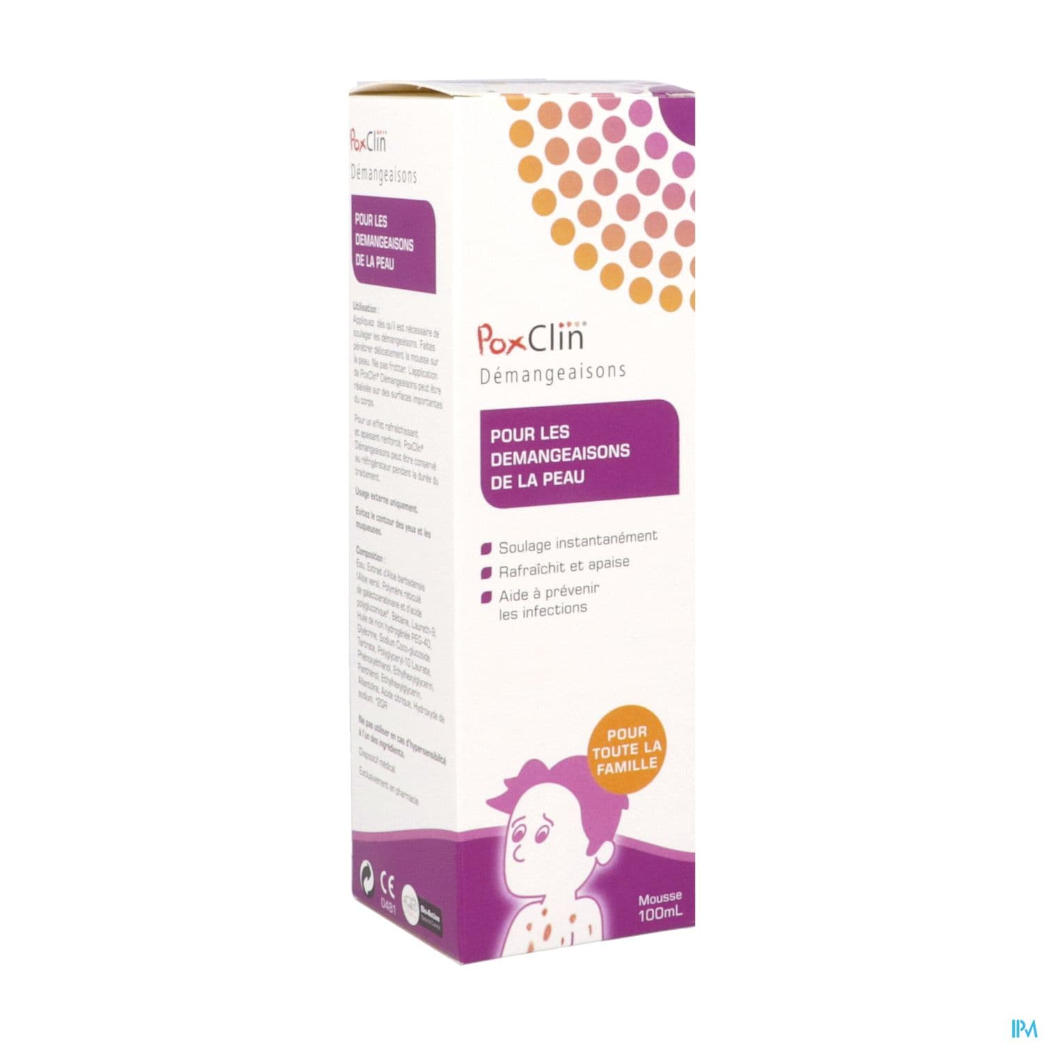 POXCLIN DEMANGEAISON MOUSSE 100ML