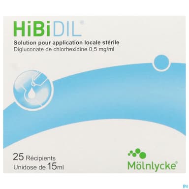 HIBIDIL 0,05% SOL EXT DOSE 15ML 25