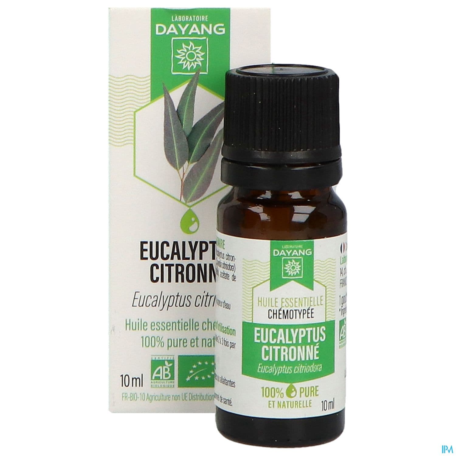 Dayang Huile Essentielle Eucalyptus Citronne Bio 10ml