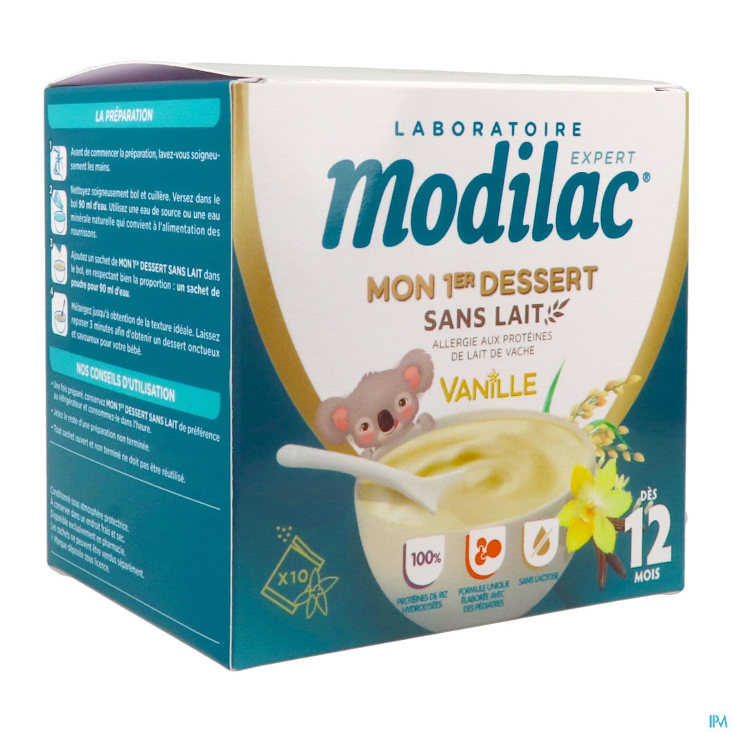 MODILAC 1ER DESS S/LAIT VAN 12M 10 — Pharmacie Centrale Boulogne by Nexum