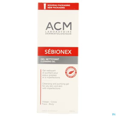 SEBIONEX GEL NETTOYANT 200ML