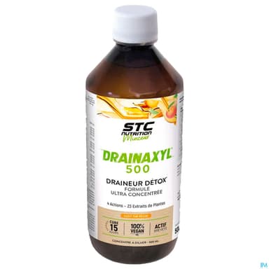 Stc Nutrition Drainaxyl 500 Solution Buvable The Peche 500ml