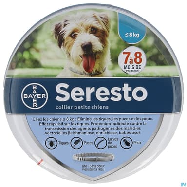 COLLIER SERESTO A/PARASIT PT CHIEN