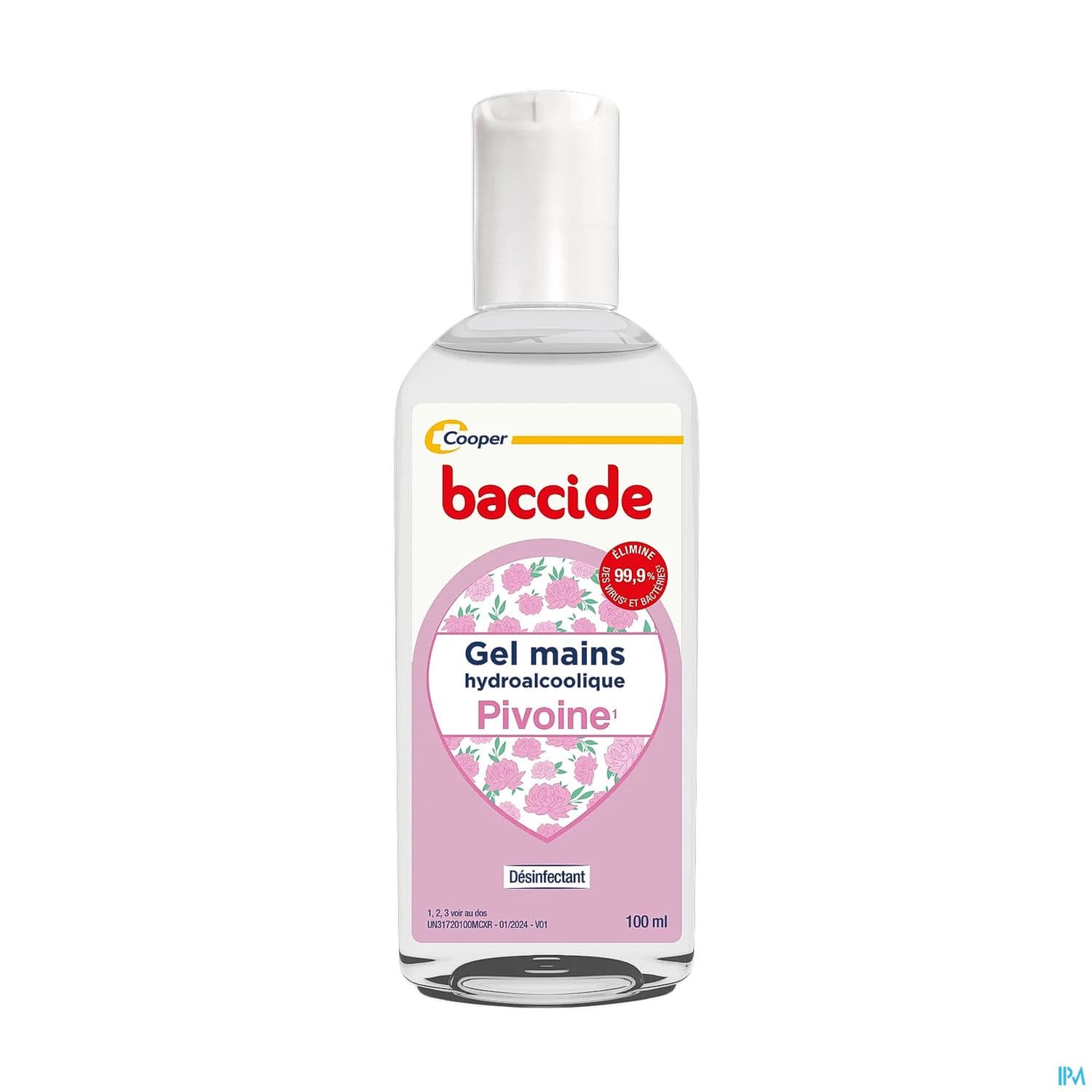 BACCIDE GEL MAIN S/RINC PIVOIN 100
