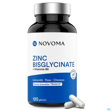 Novoma Zinc Bisglycinate Gelule 120