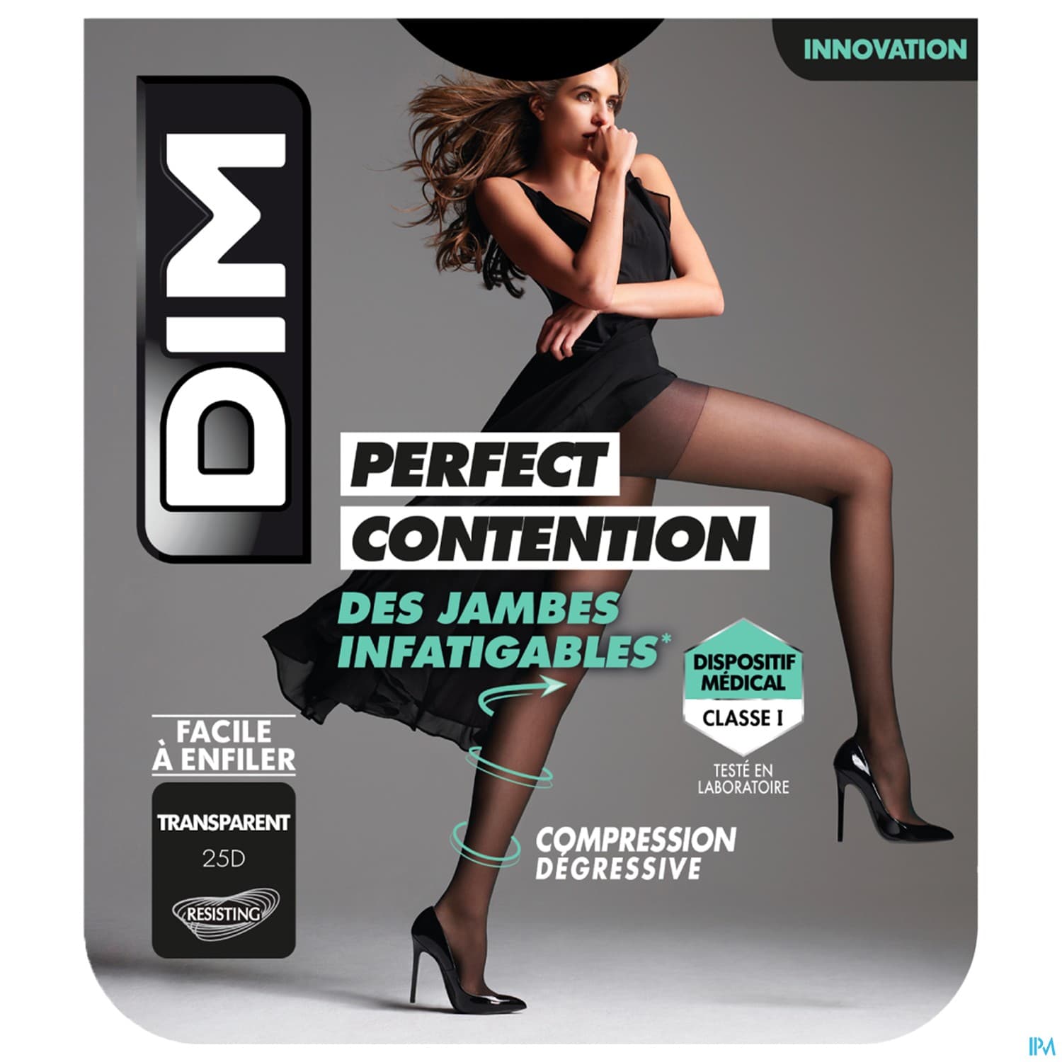 DIM COLL PERFECT TRANSP NOIR T2