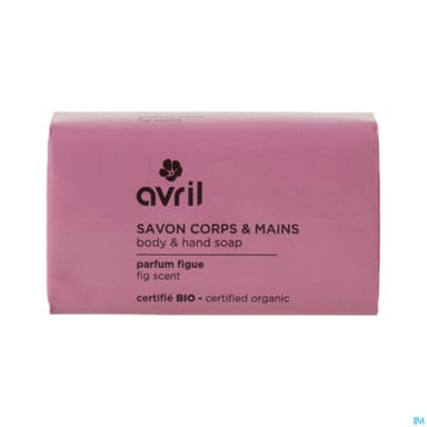 Avril Savon Corps Et Mains Figue Bio 100g