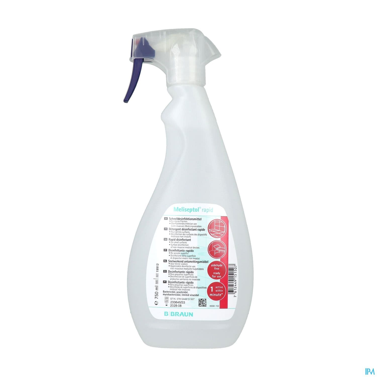 MELISEPTOL RAPID SPRUEHFLAS 750ML