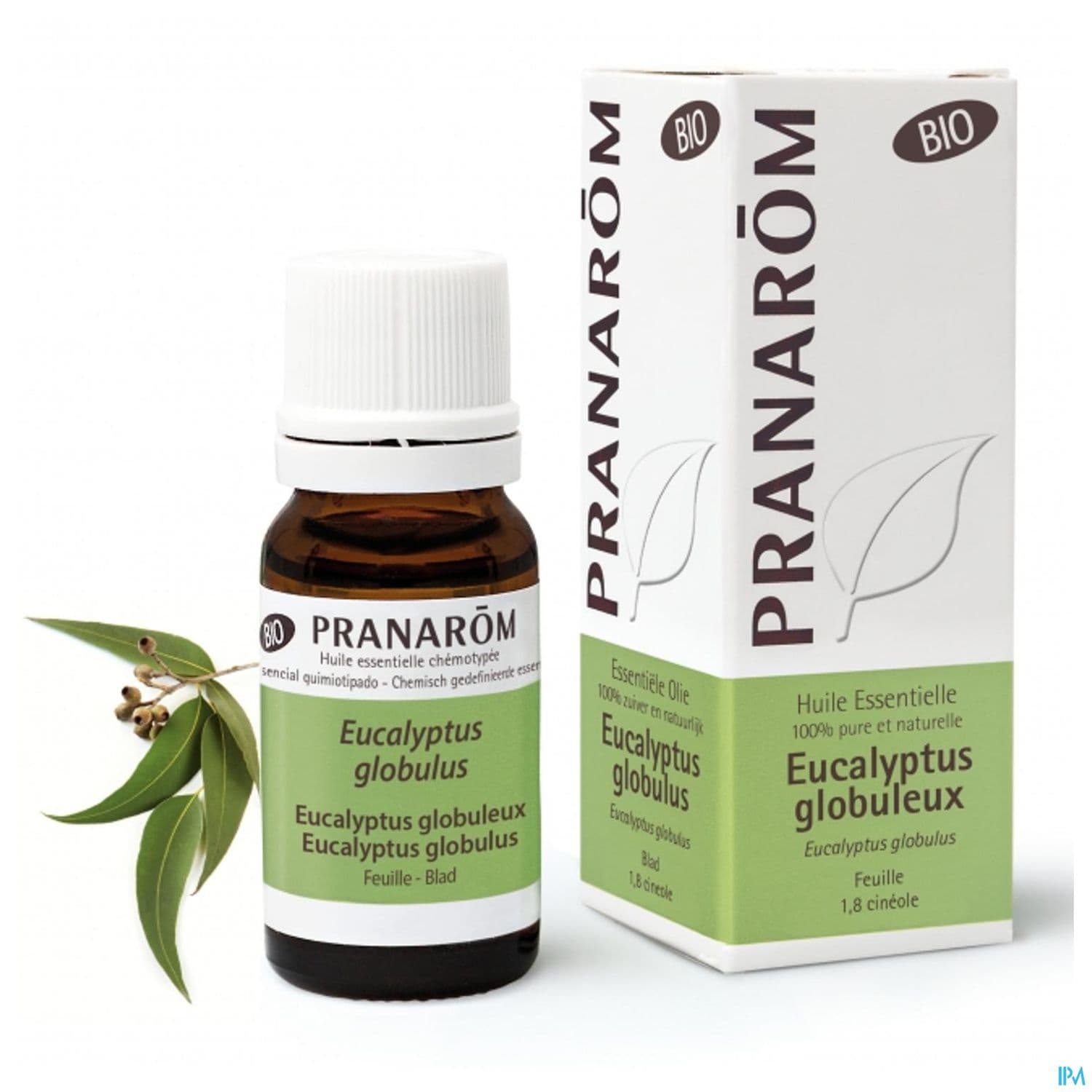 Pranarom Huile Essentielle Bio Eucalyptus Globuleux Feuille 10ml