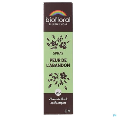 Biofloral Peur De l Abandon Spray Bio Demeter 20ml