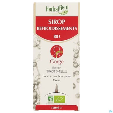 HERBALGEM SIROP APAISANT BIO 150ML