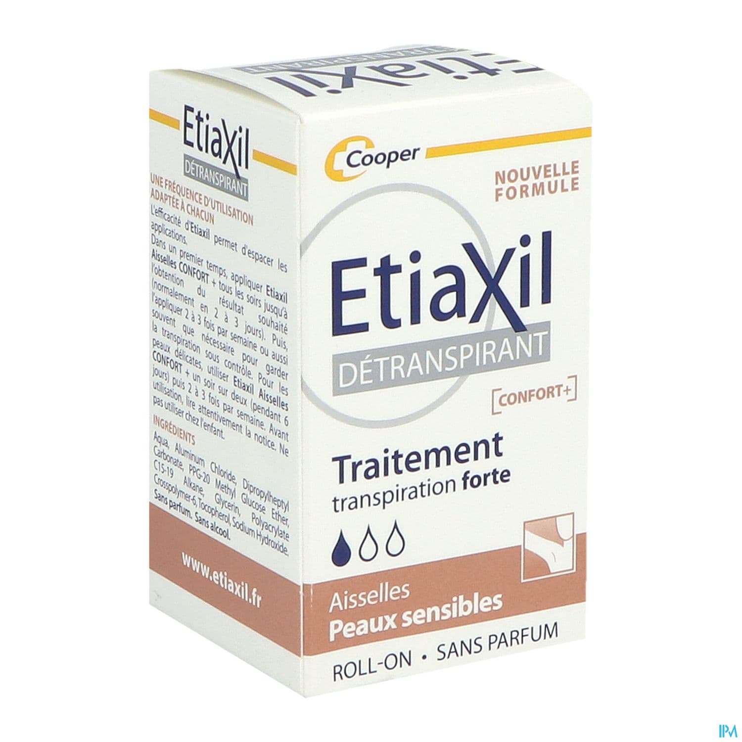 ETIAXIL DETRANSP CONF+ ROLLON 15ML