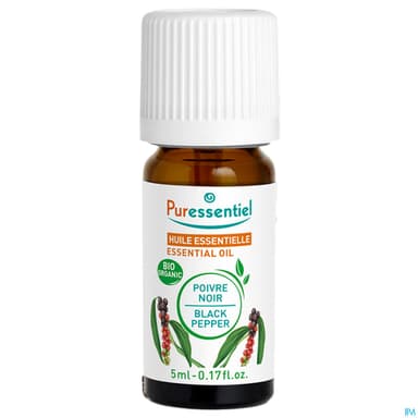 Puressentiel Huile Essentielle Poivre Noir Bio 5ml