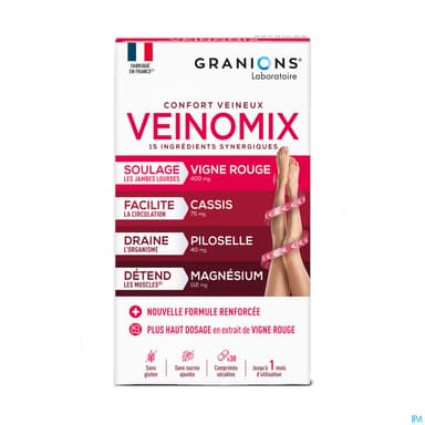 Granions Veinomix Fort Comprime 30