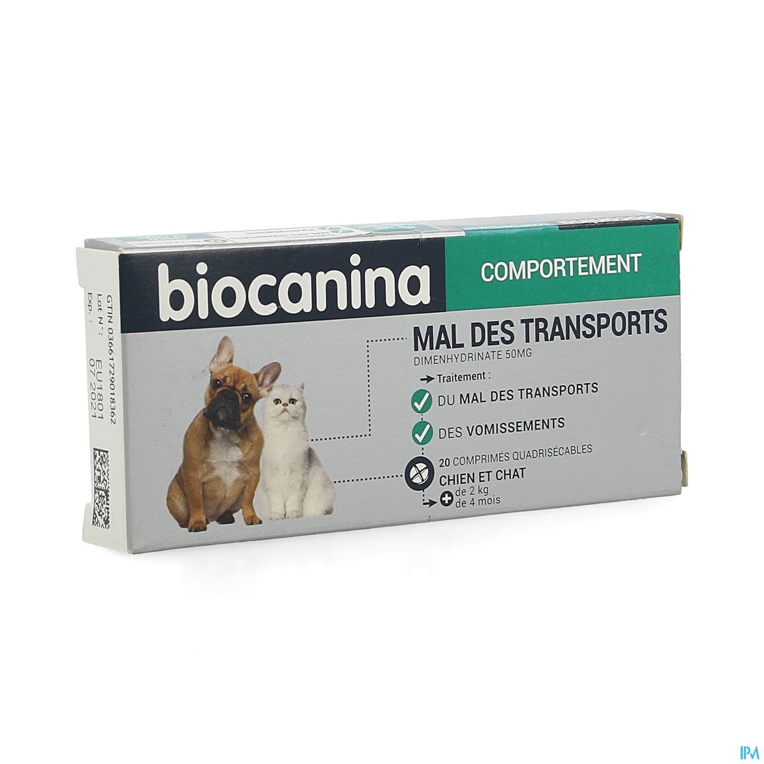 BIOCANINA MAL TRANSPORT CPR 20