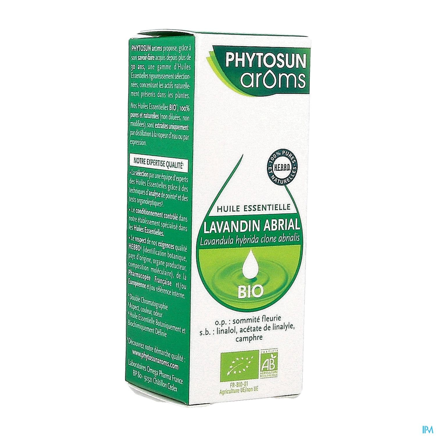 PHYTOSUNAROM LAVANDIN BIO HE 10ML