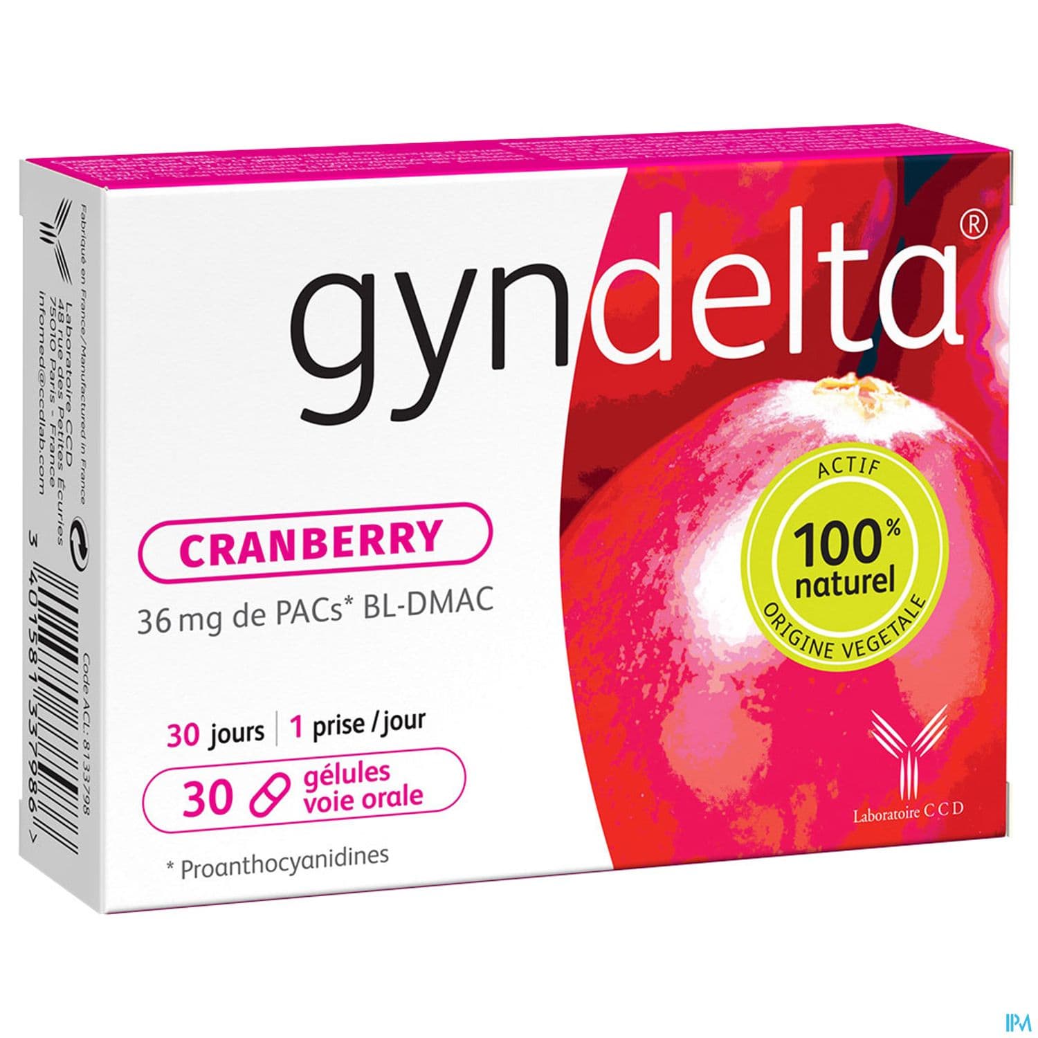 GYNDELTA COMPLEMENT ALIM GELUL 30
