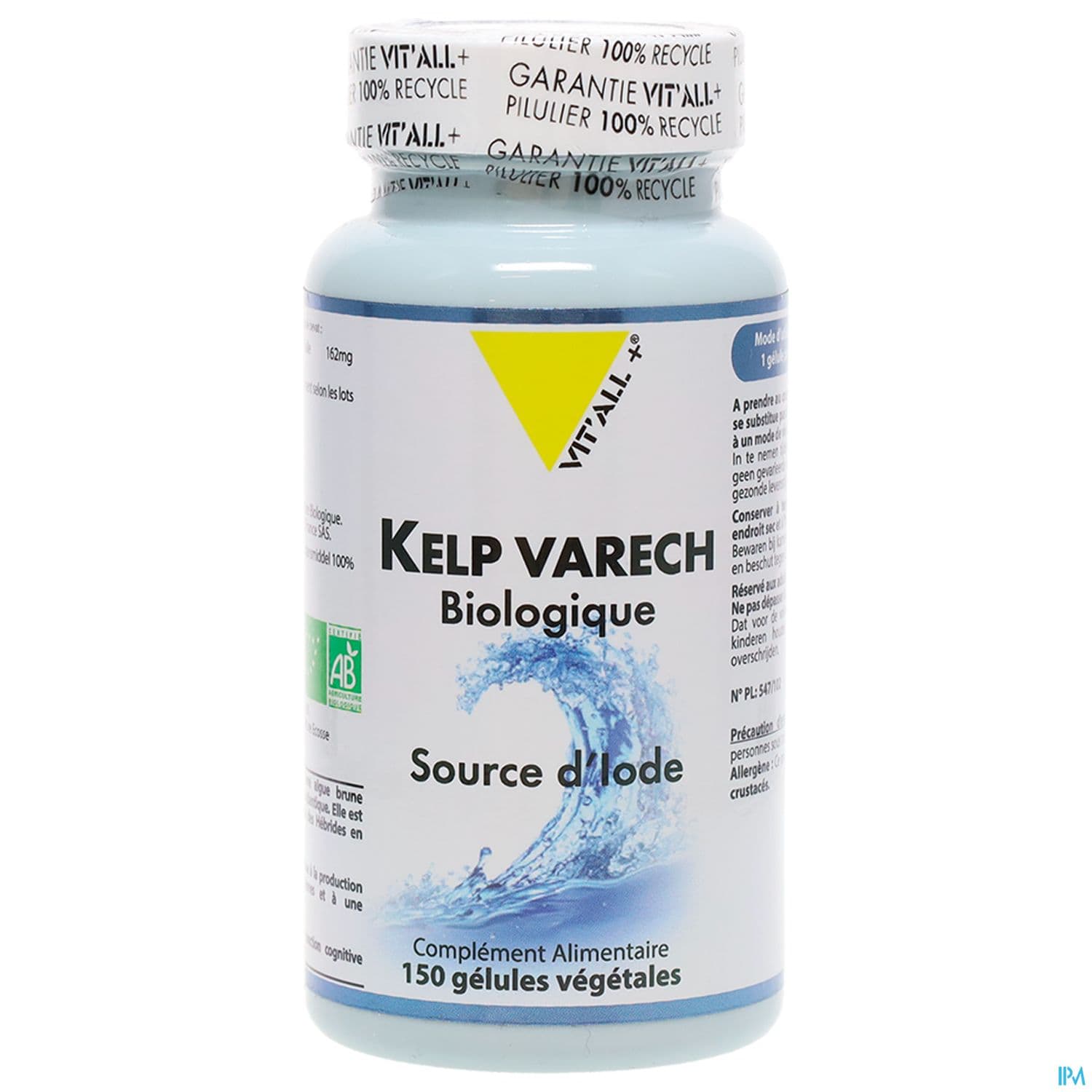 VIT ALL+ KELP VARECH BIO GELUL 150