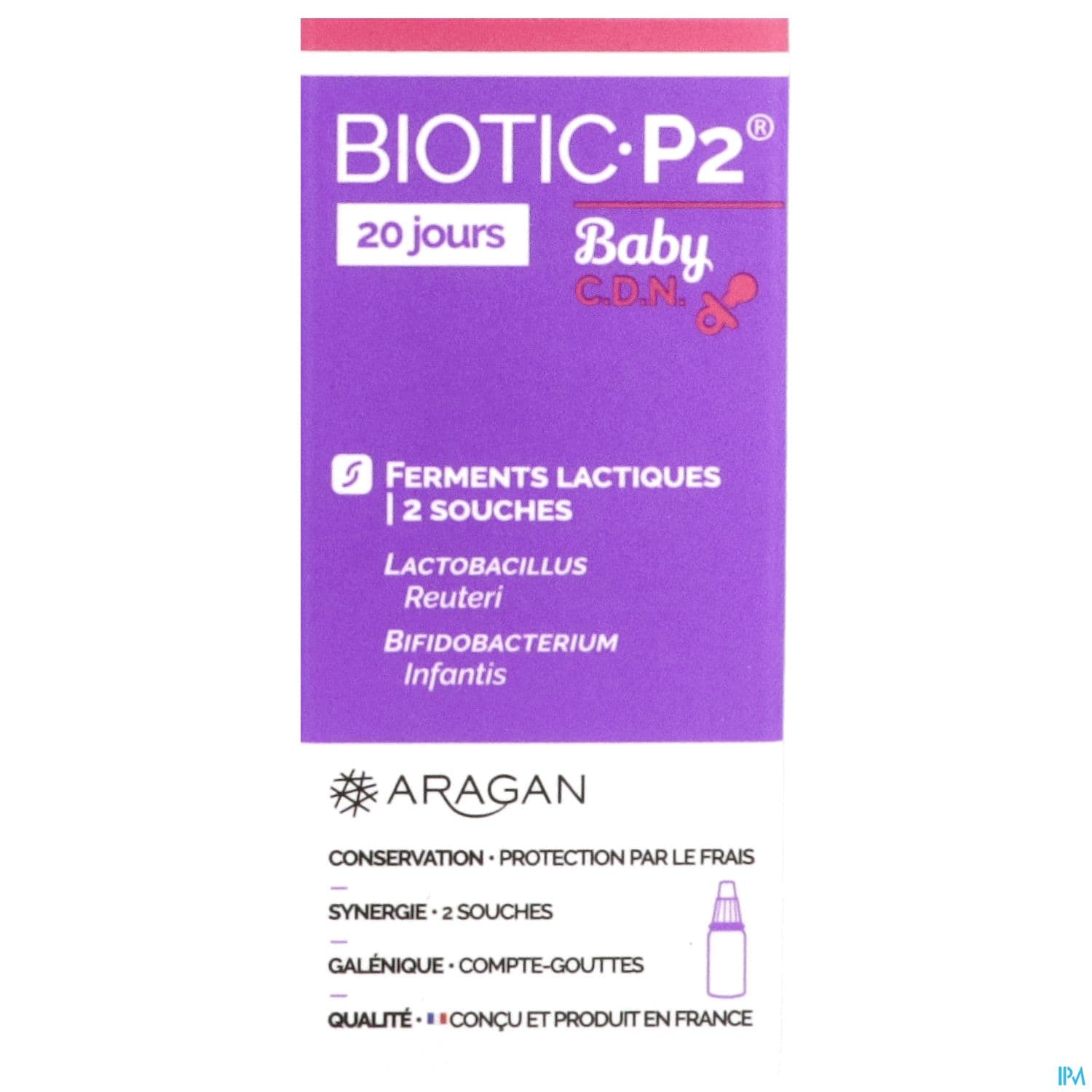 Aragan Biotic P2 Baby Ferment Lactique 7g6