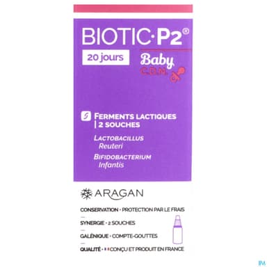 Aragan Biotic P2 Baby Ferment Lactique 7g6