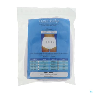 Claude Doux Baby Culotte Fermee T54/56