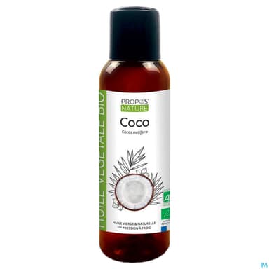 Propos Nature Huile Vegetale Coco Vierge Bio 100ml