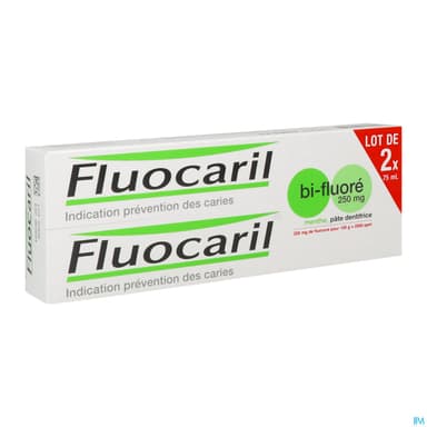 FLUOCARIL 250 BIF DENT MENTHE75ML2