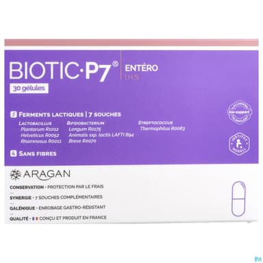 Aragan Biotic P7 Entero Gelule 30