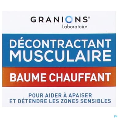 GRANIONS DECONT MUSCUL BAUME CHAUF