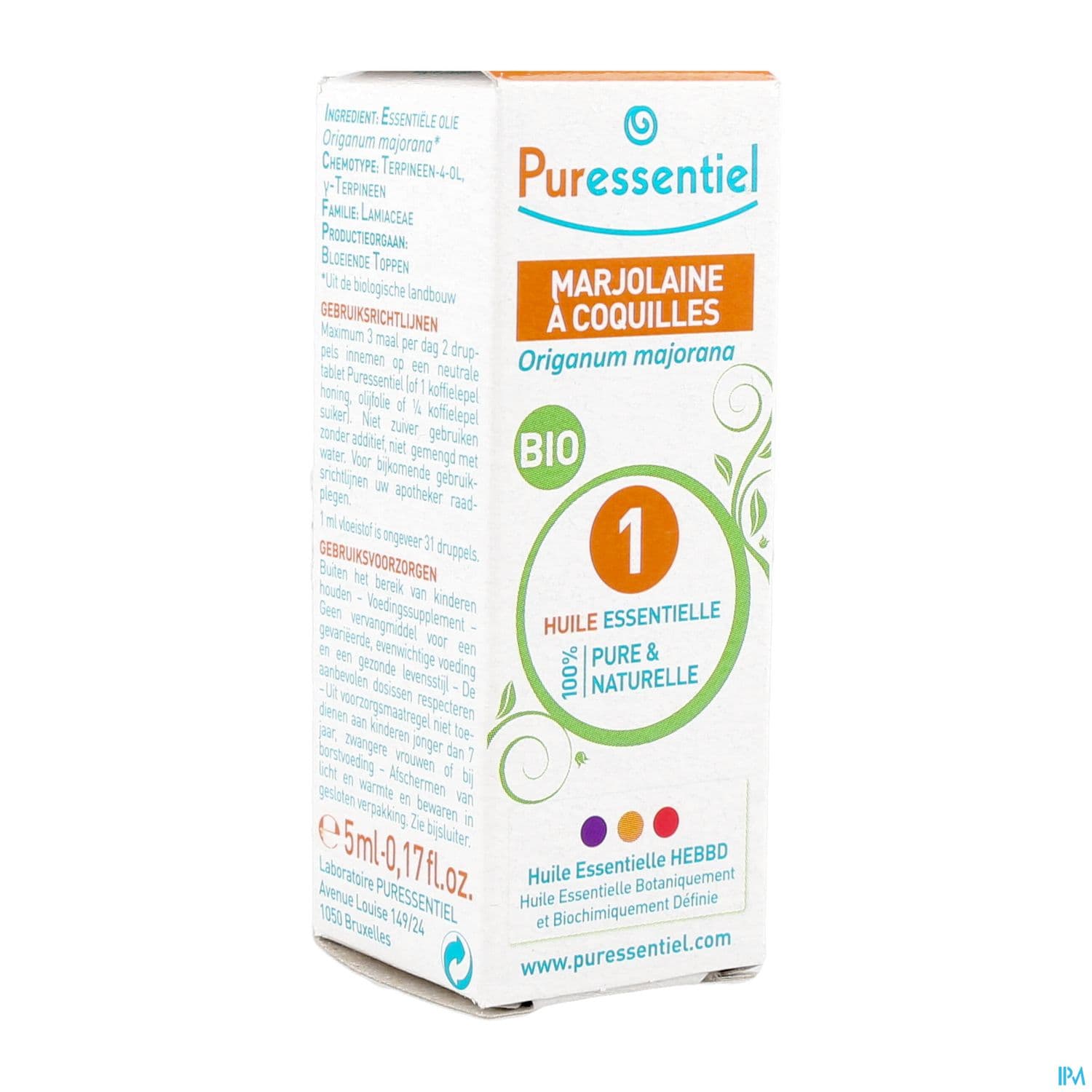 PURESSENTIEL HE BIO MARJOL 5ML