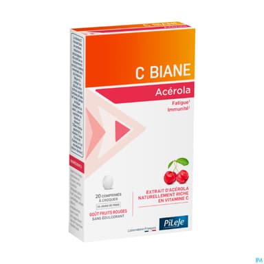 Pileje C Biane Acerola Comprime A Croquer 20