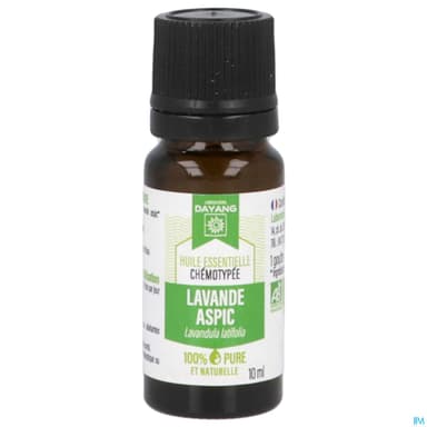 Dayang Huile Essentielle Lavande Aspic Bio 10ml