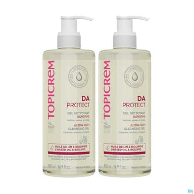 TOPICREM DA PROT GEL NETT SUR2X500