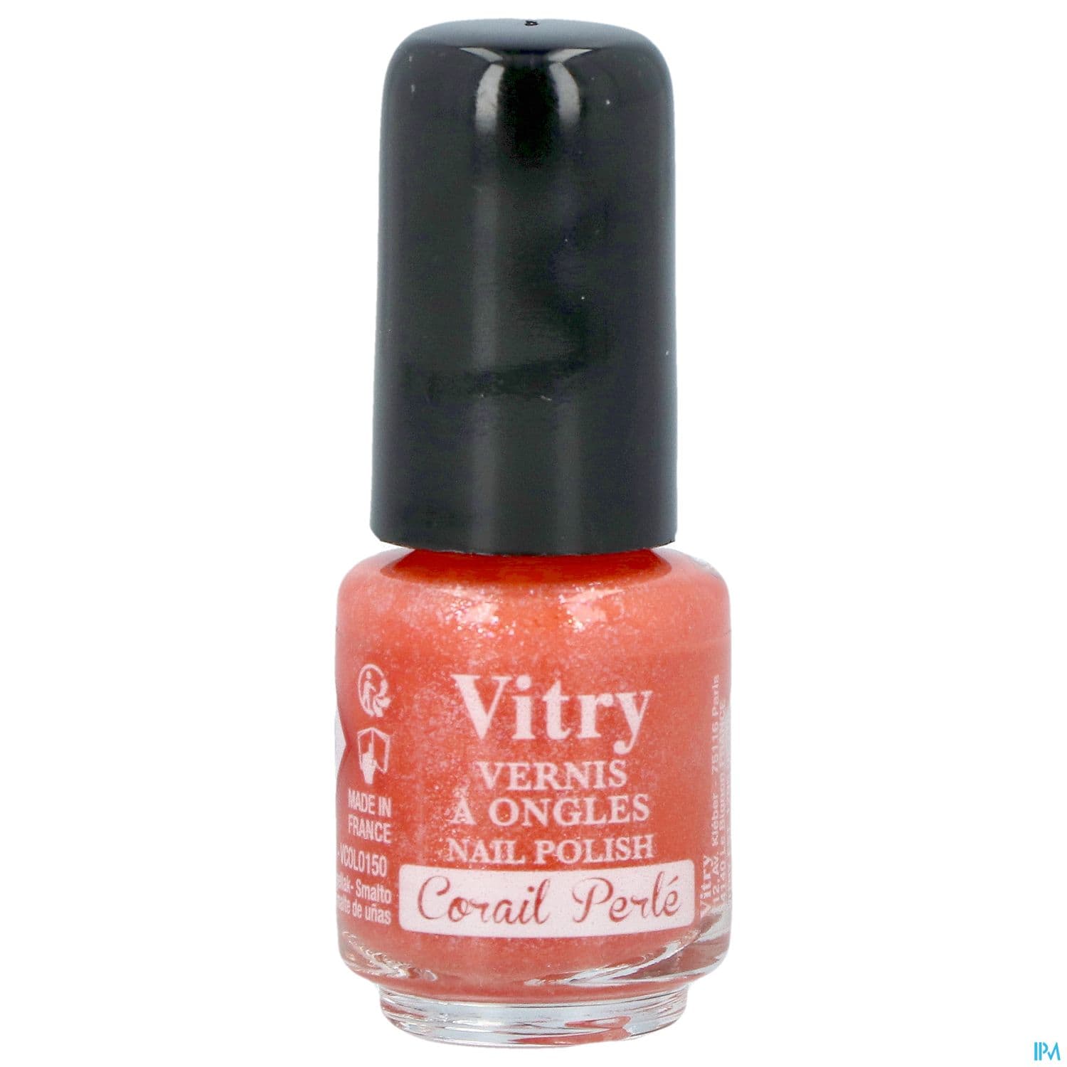 VITRY MINI VERNIS CORAIL PERLE 4ML