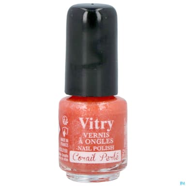 VITRY MINI VERNIS CORAIL PERLE 4ML