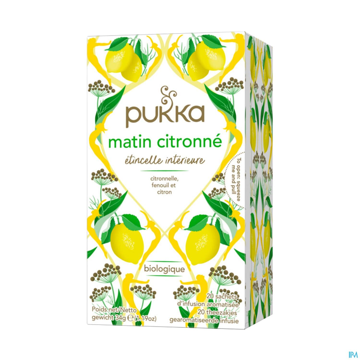 PUKKA INFUS MATIN CITRONNE SACH 20