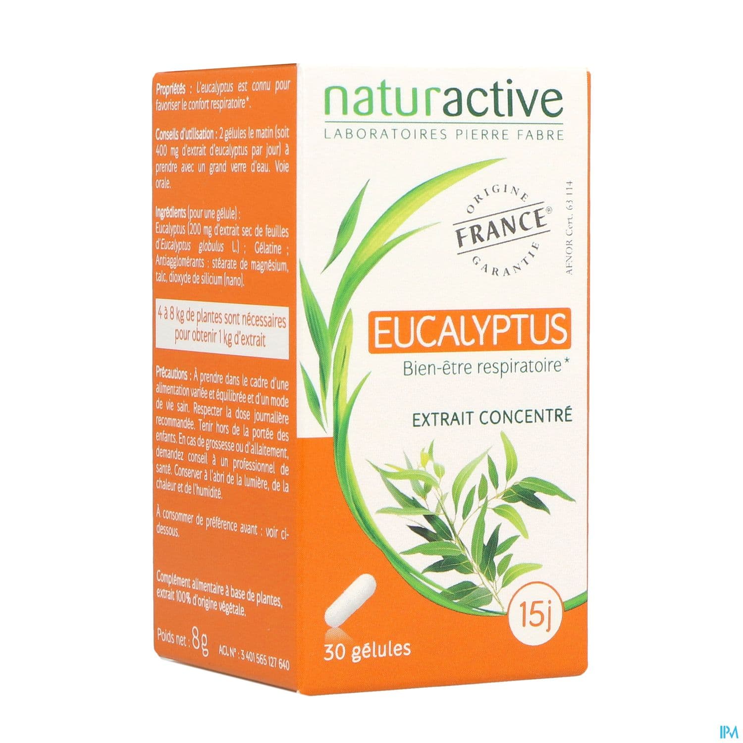 Naturactive Eucalyptus Gelule 30