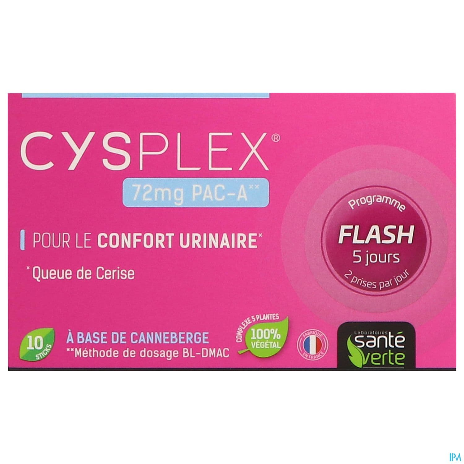 CYSPLEX 72MG PAC-A STICK 10